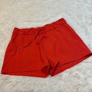 lululemon athletica Women's Red Athletic Shorts